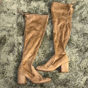 a.n.a Tan Over the Knee Boots